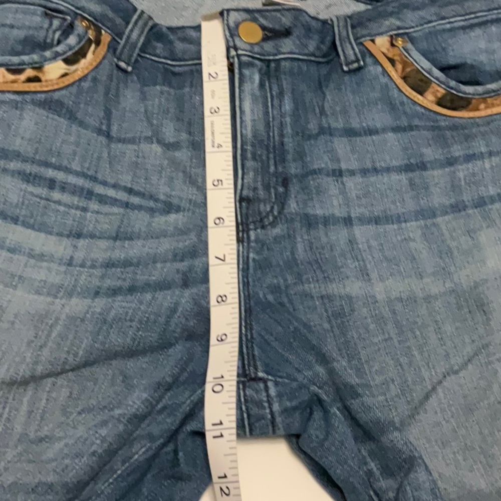 Cache Women’s High Rise Jean Crop Size 10 - Picture 7 of 9